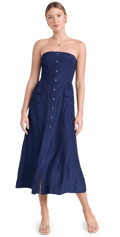 Ramy Brook Blair Dress Spring Navy