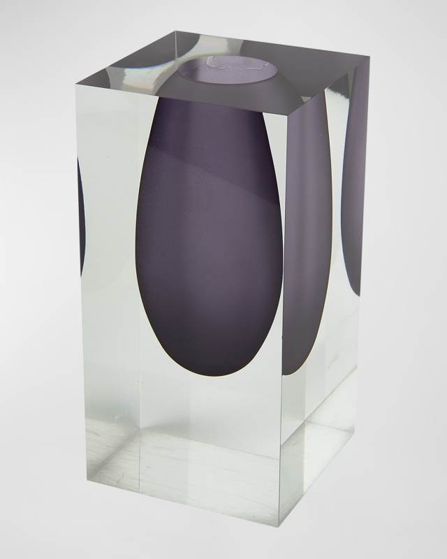 Lucite Vase, 5"
