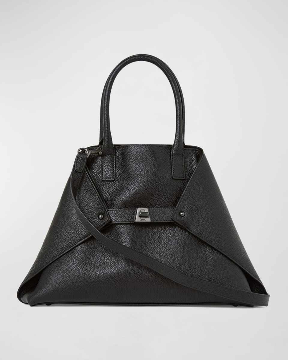 Ai Small Leather Top-Handle Bag