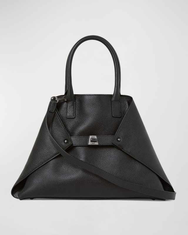 Ai Small Leather Top-Handle Bag