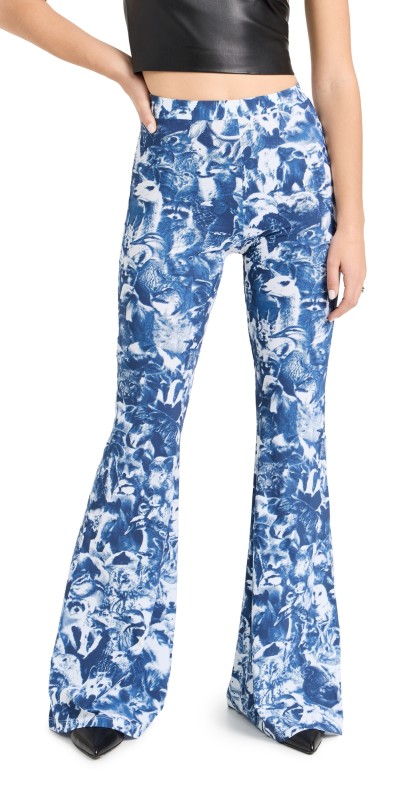 Stella McCartney Animal Crowd Trousers Indigo/Cream