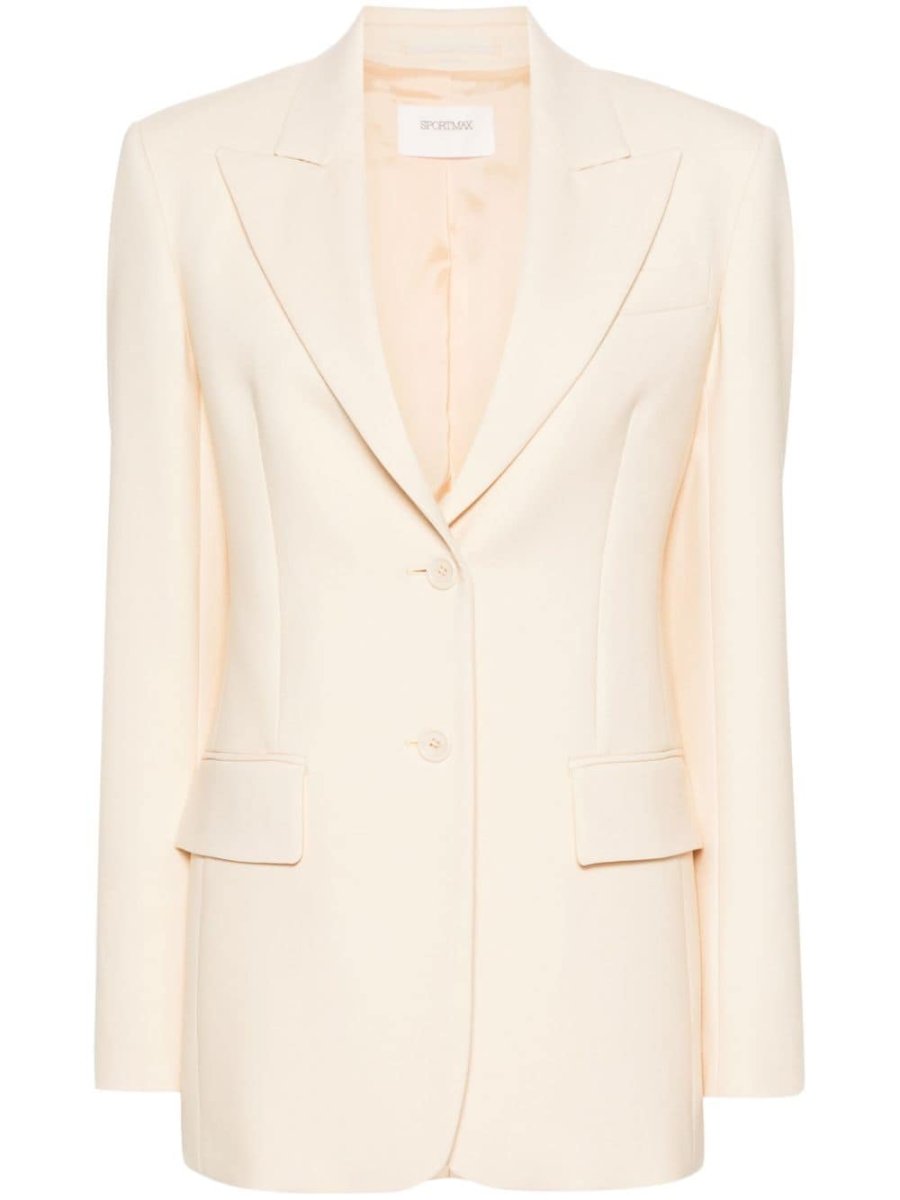 single-breasted blazer