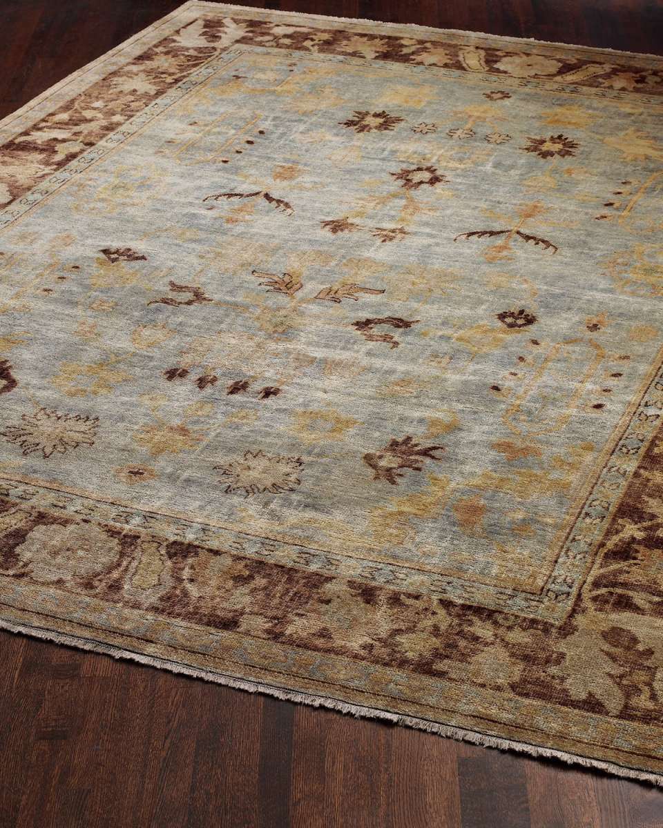 Hoffman Oushak Rug, 6' x 9'