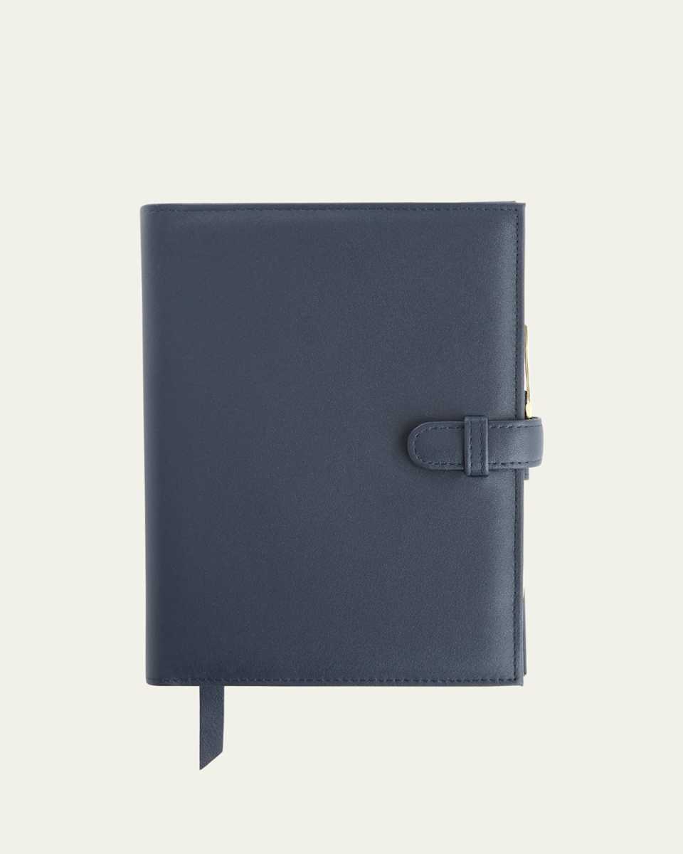 Monogrammed Executive Weekly Leather Calendar Planner