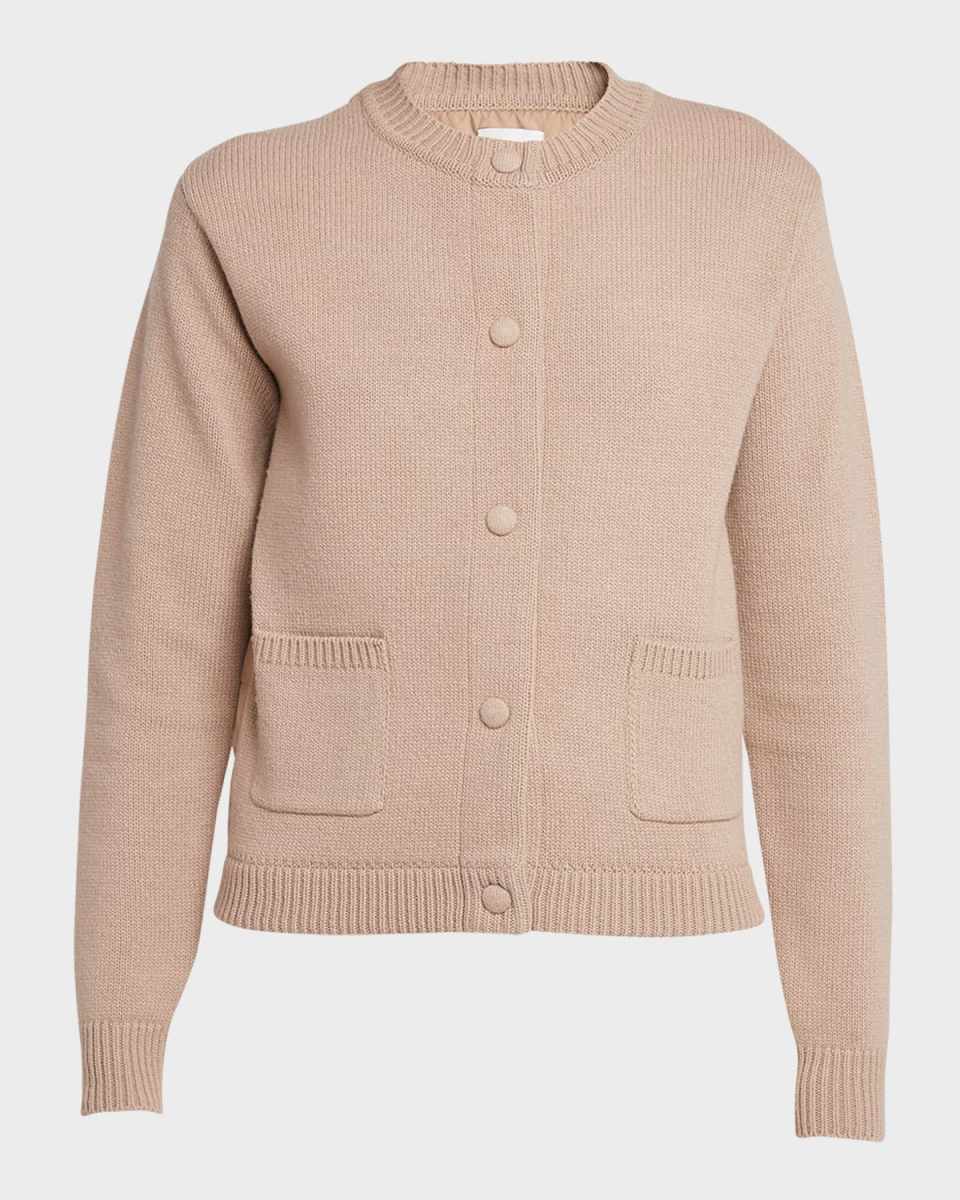 Carded Wool Lady Cardigan