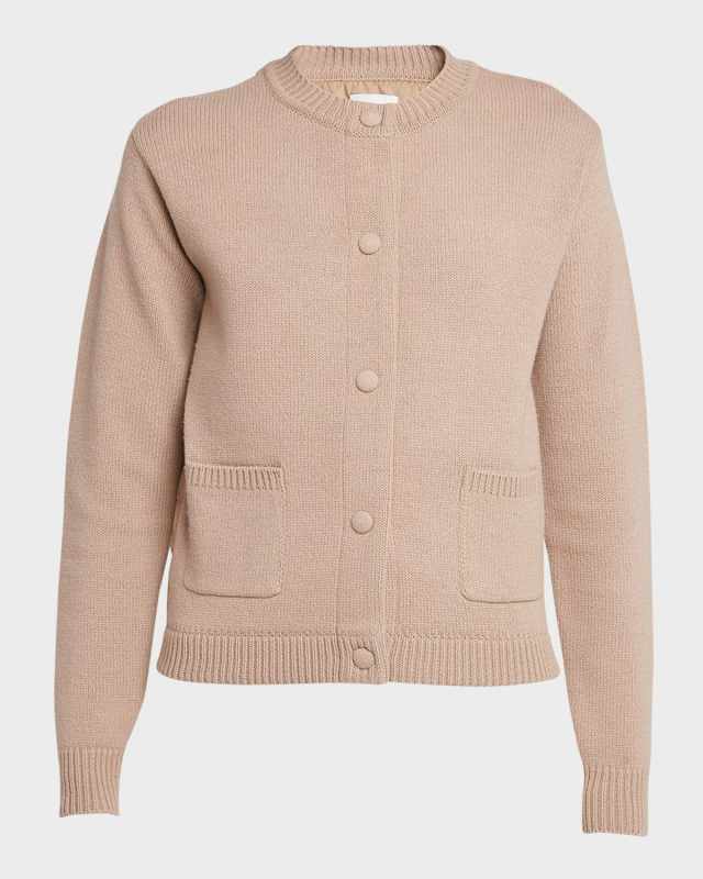 Carded Wool Lady Cardigan