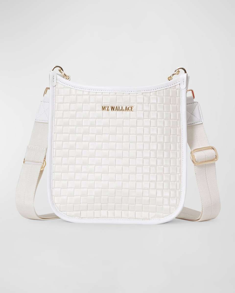 Metro Small Woven Crossbody Bag