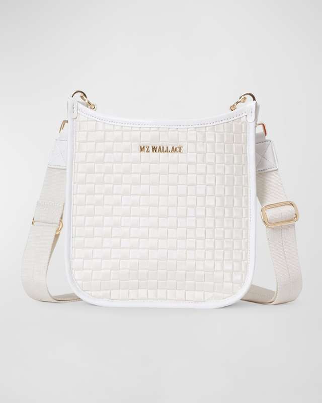 Metro Small Woven Crossbody Bag
