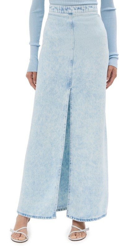 IRO Carolia Skirt Light Blue Denim