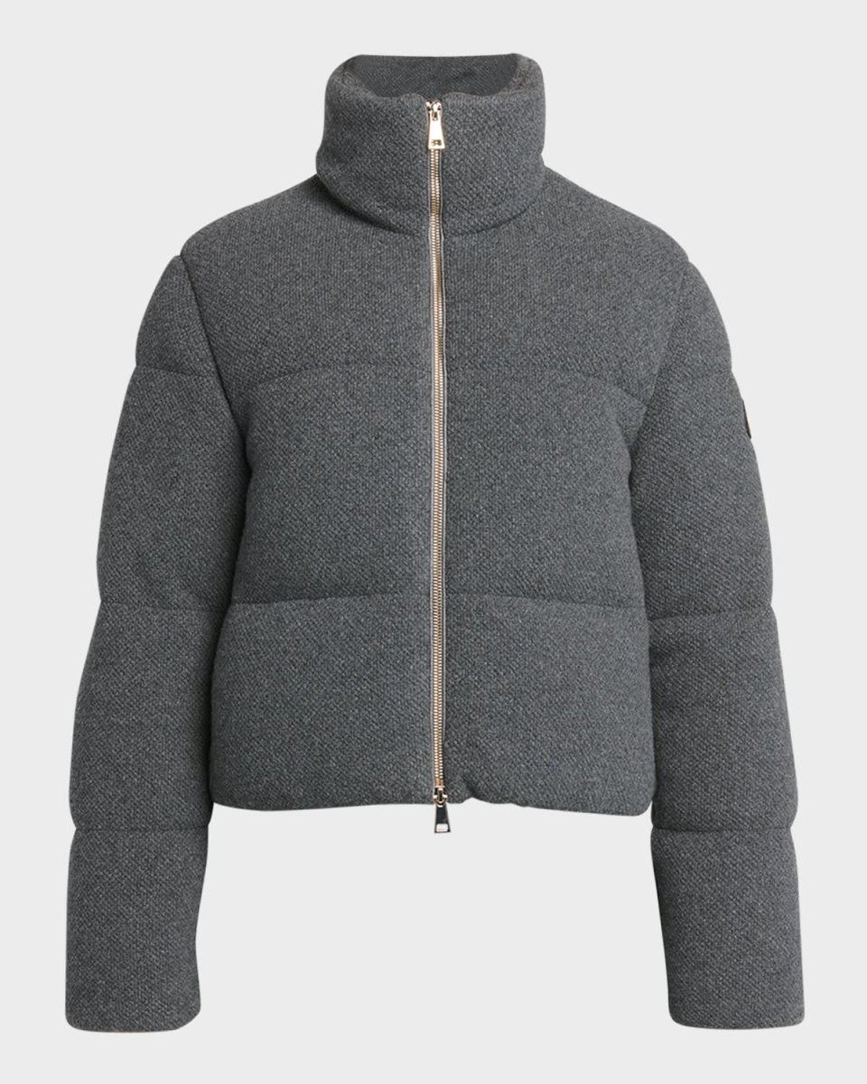 Breze Cashmere-Blend Puffer Jacket
