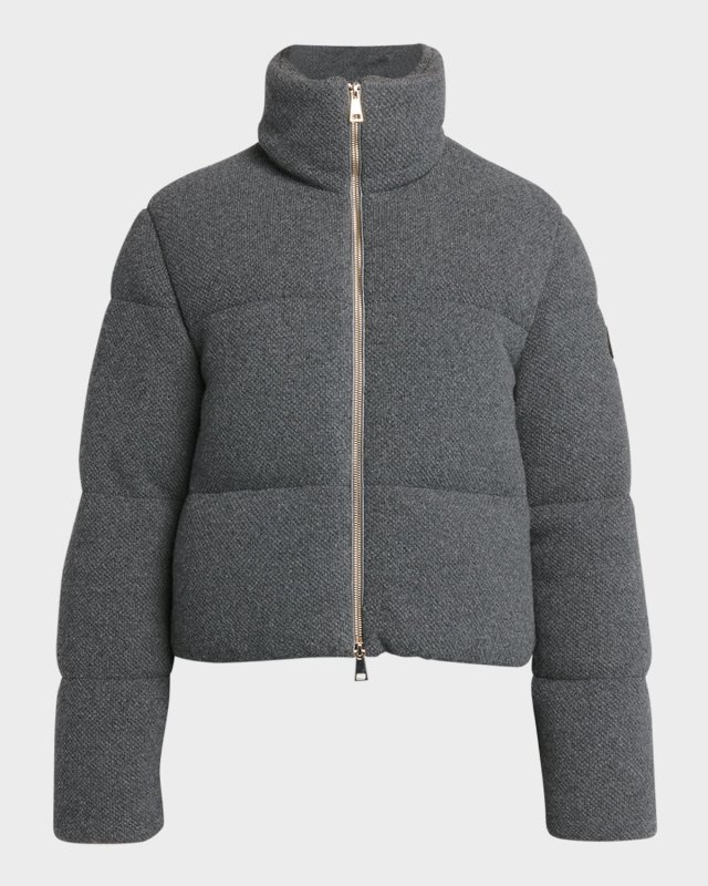 Breze Cashmere-Blend Puffer Jacket