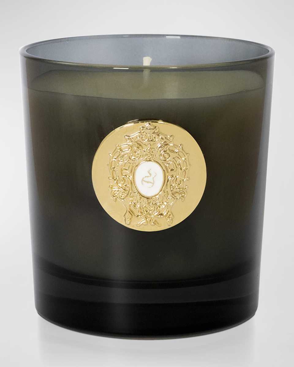 8.81 oz. Hale Bopp Black Glass Candle