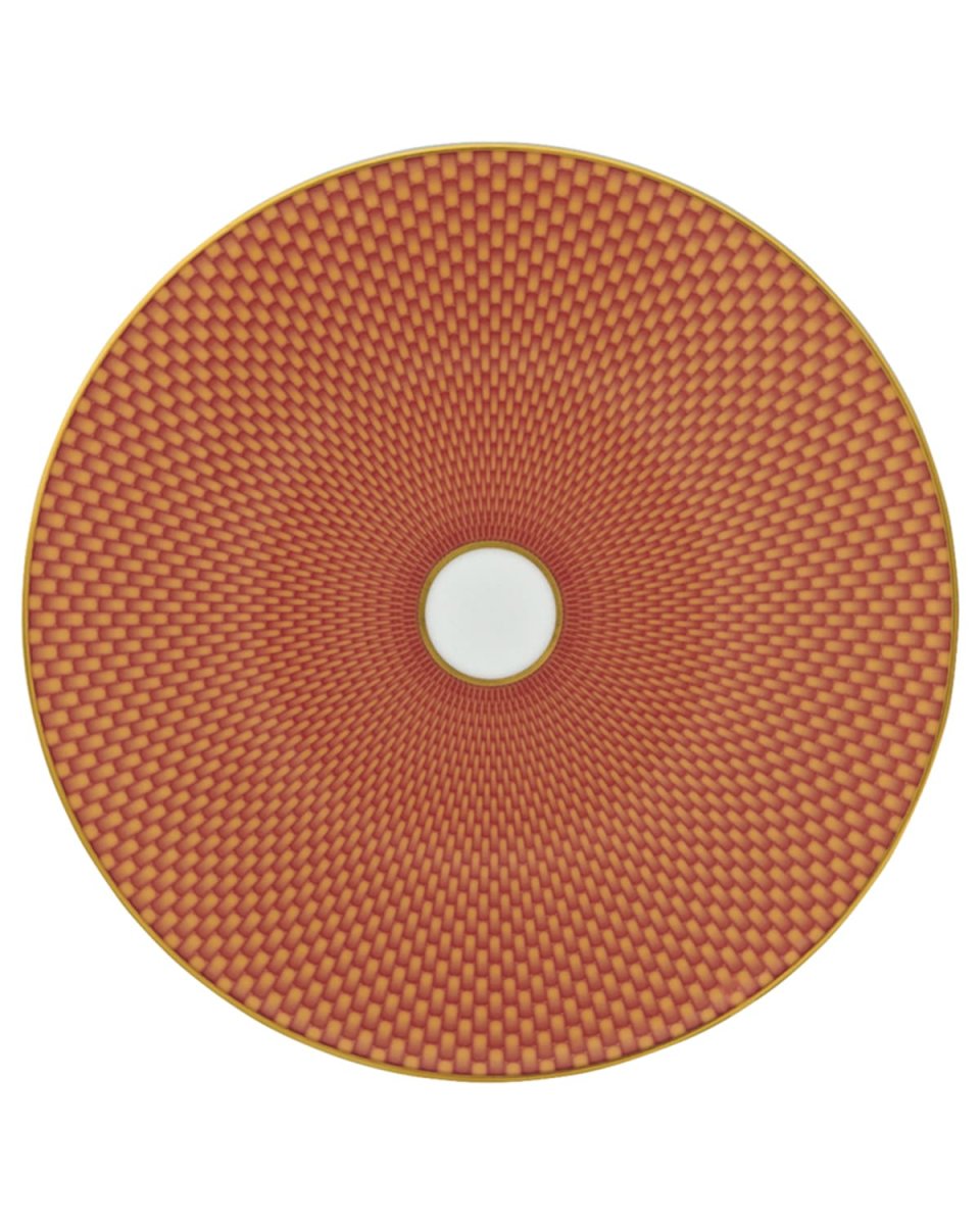 Tresor Orange Dessert Plate