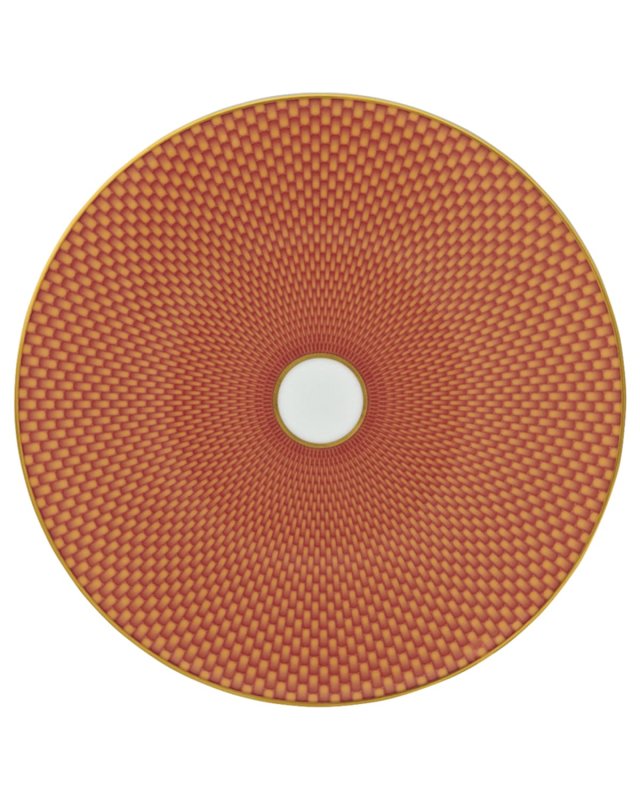 Tresor Orange Dessert Plate