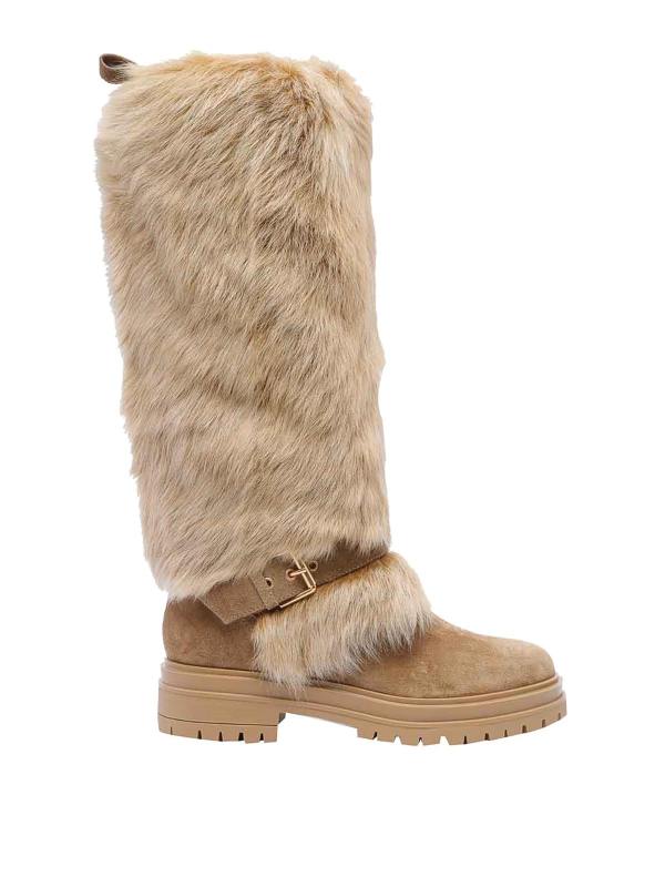 Gianvito Rossi Bottes - Beige