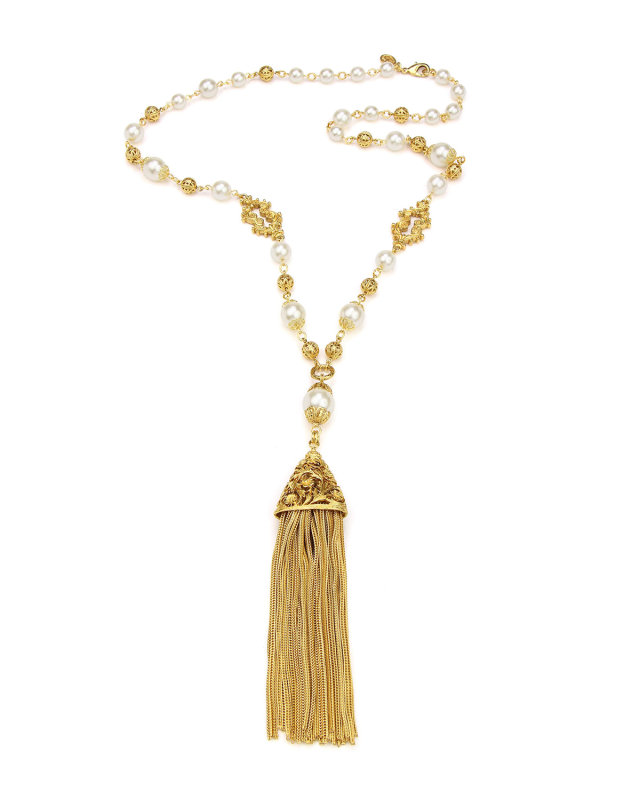 Chain Tassel Pendant Necklace