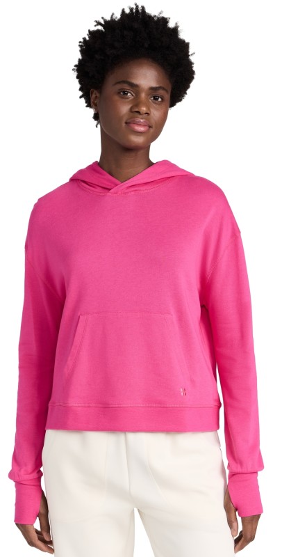 Sweaty Betty After Class Hoody Beet Pink