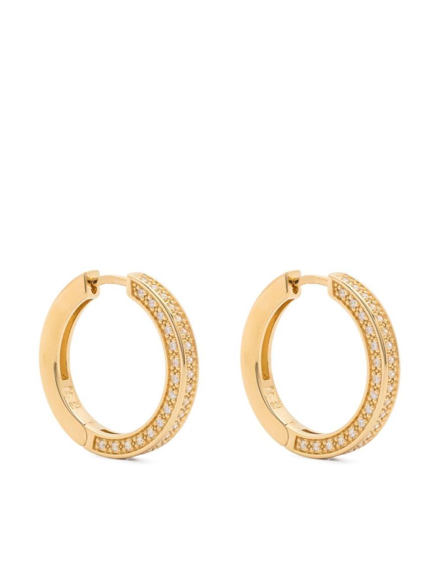Nova medium hoop earrings