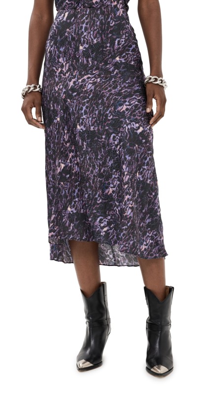 Isabel Marant Lisanne Skirt Darkplum