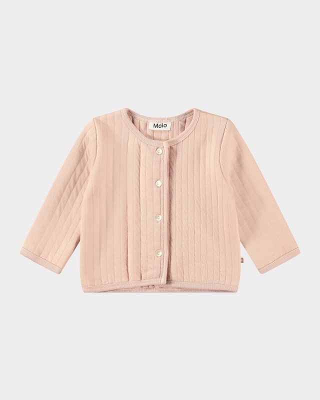 Girl's Heaven Ribbed Cardigan, Size 6M-