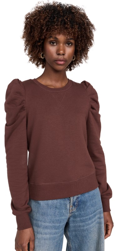 Rebecca Minkoff Janine Sweatshirt Chestnut