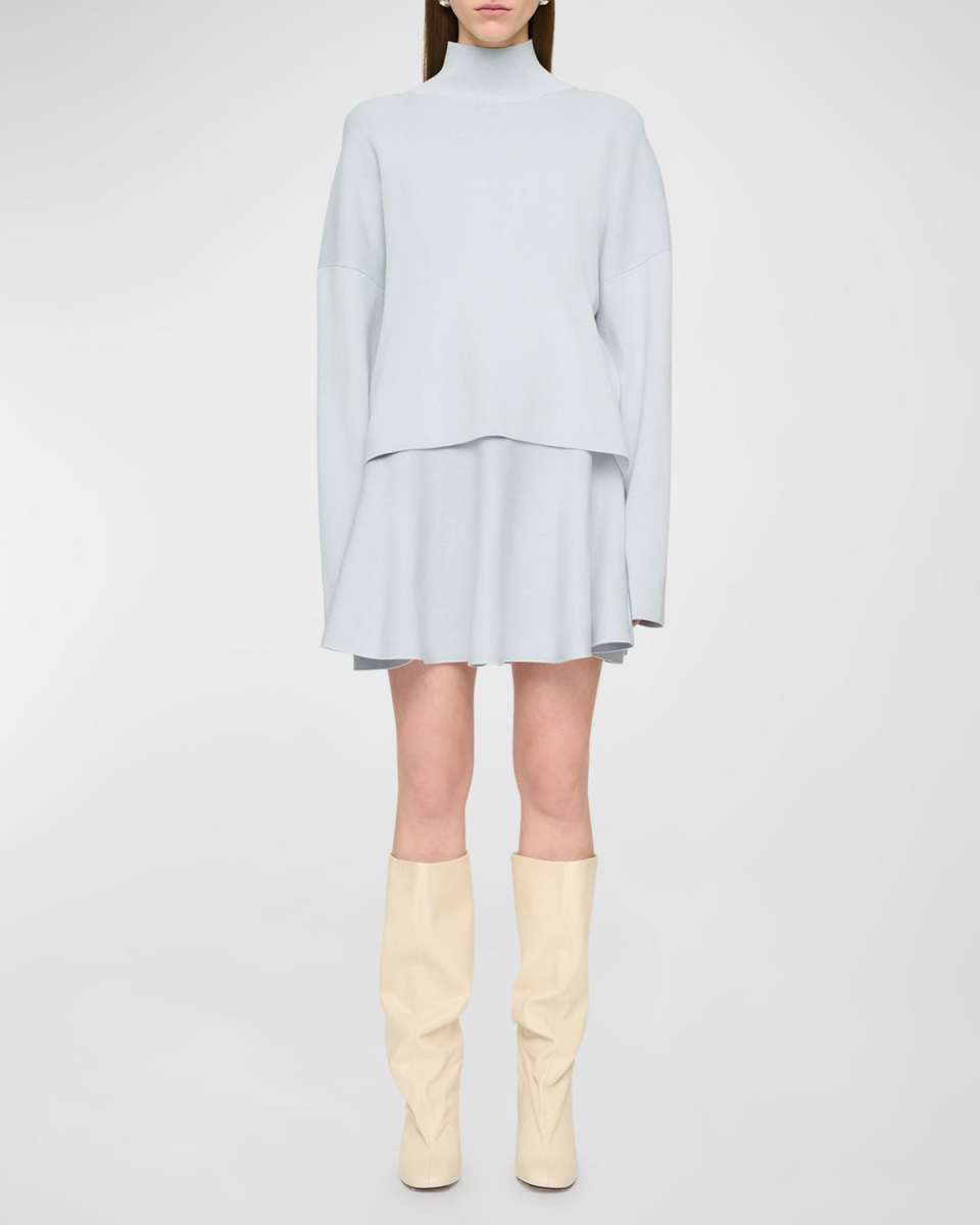 Cessie High Neck Oversized Sweater