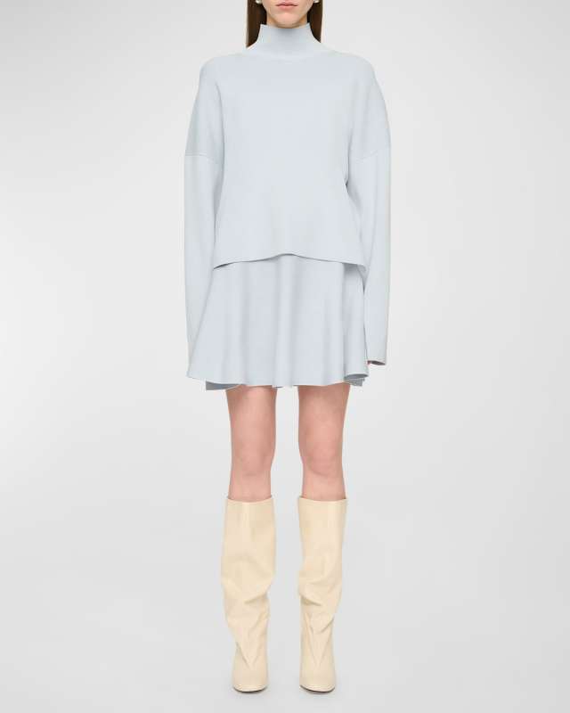 Cessie High Neck Oversized Sweater