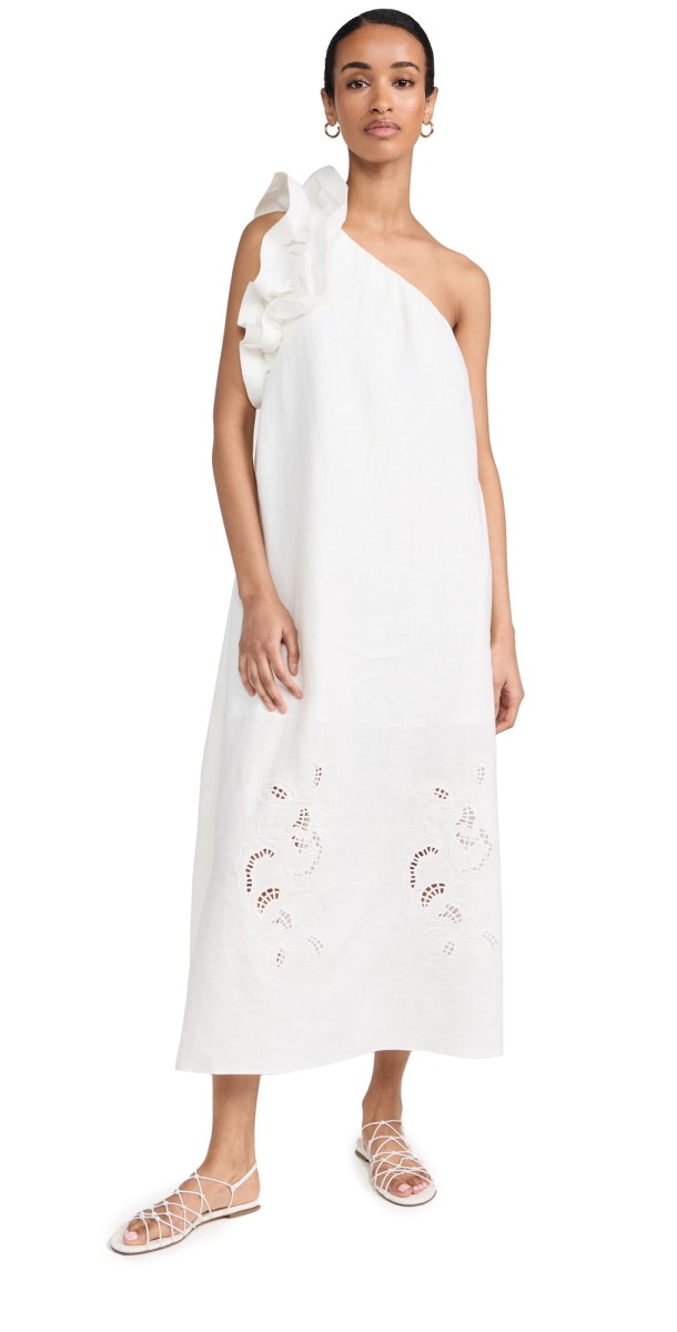 Lug Von Siga Edith Dress Off White