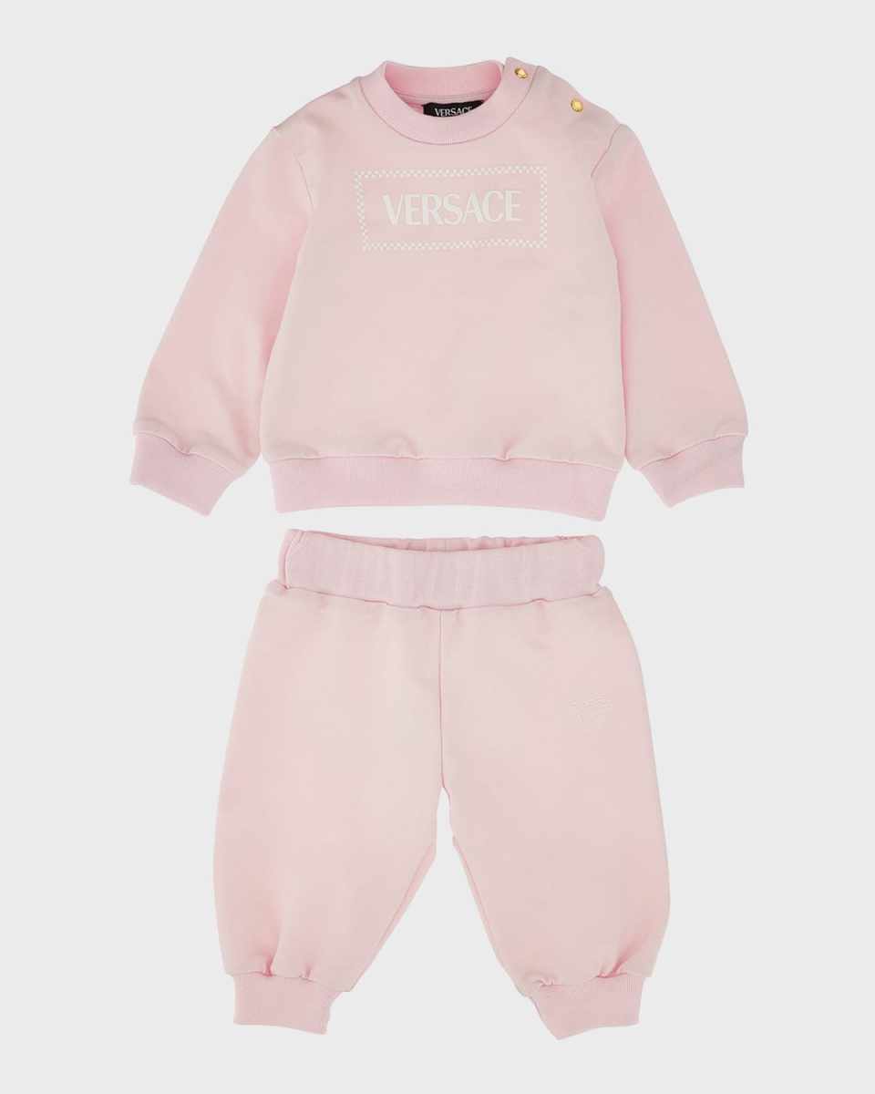 2pc jog set w VERSACE box log