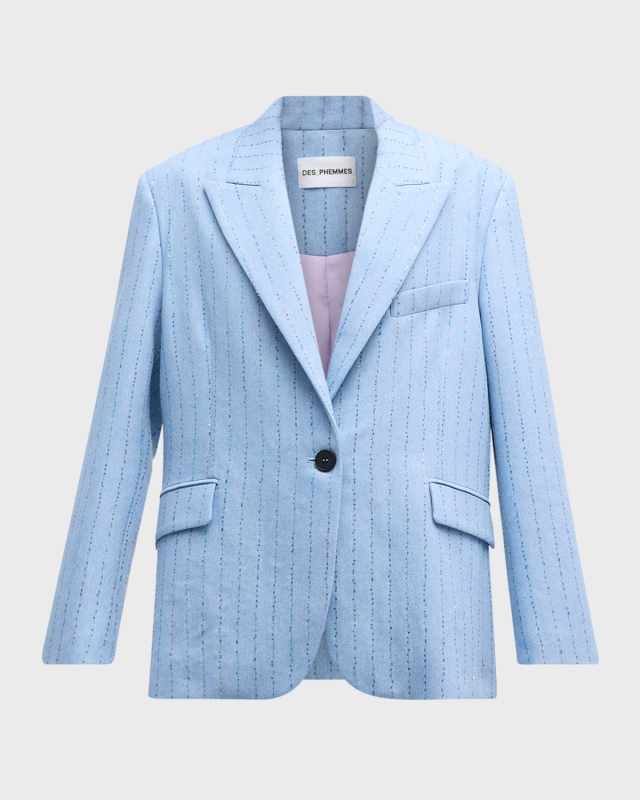 Oversized Stripe Blazer