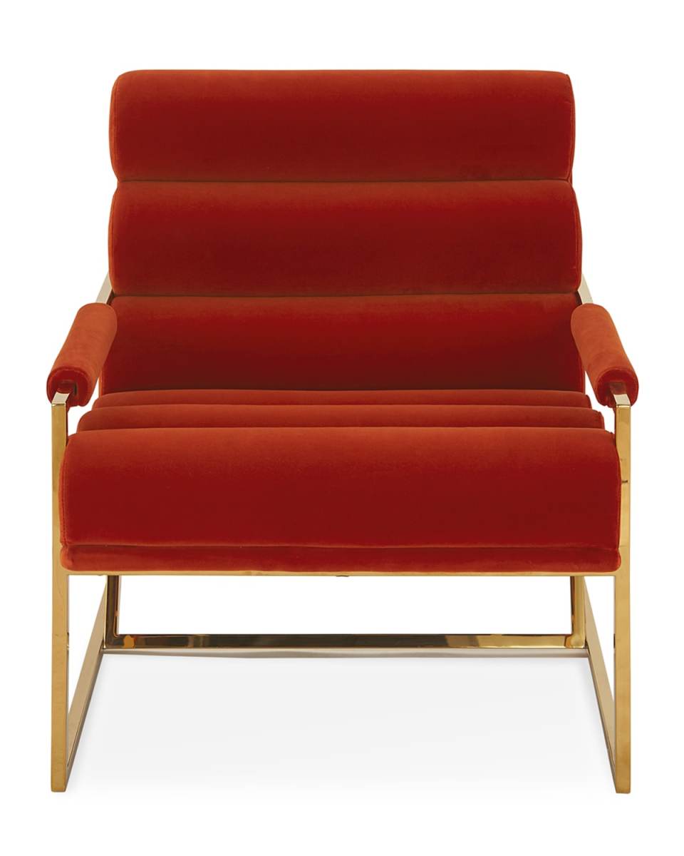 Channeled Goldfinger Lounge Chair