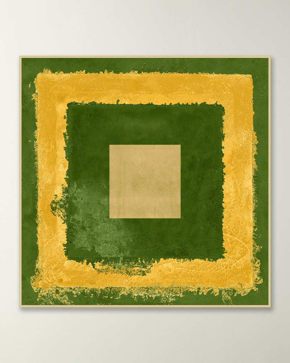 "Flaming Construction 4" Framed Giclee