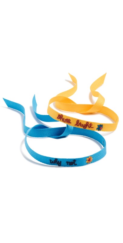 Roxanne Assoulin Tie One On Why Not Shine Bright Duo Yellow/Blue