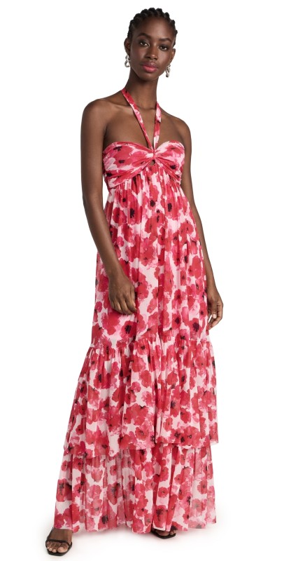 Prabal Gurung Ria Dress White Multi