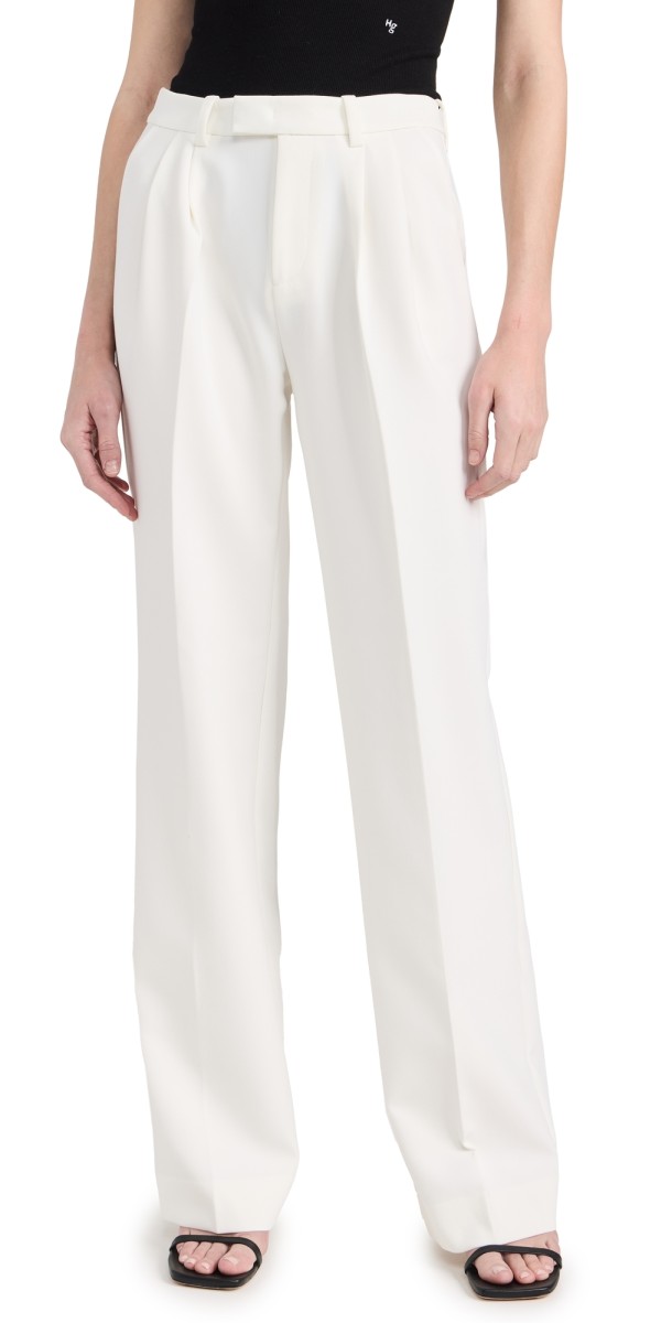 Favorite Daughter The Low Slung Favorite Pants Ivory