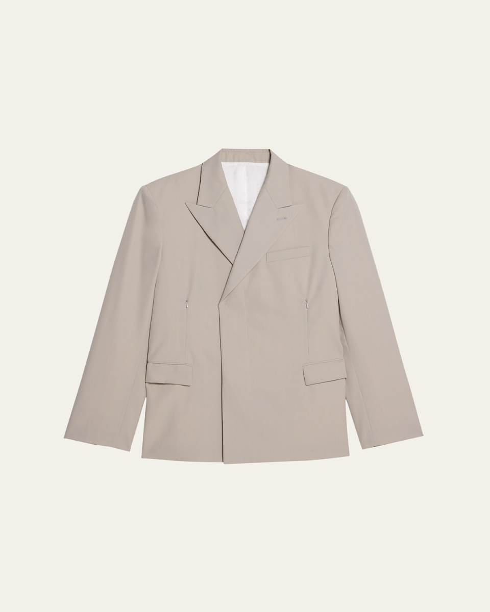 Boxy Wool Blazer