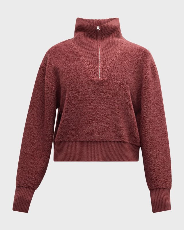 Tinsley Cashmere Half-Zip Pullover