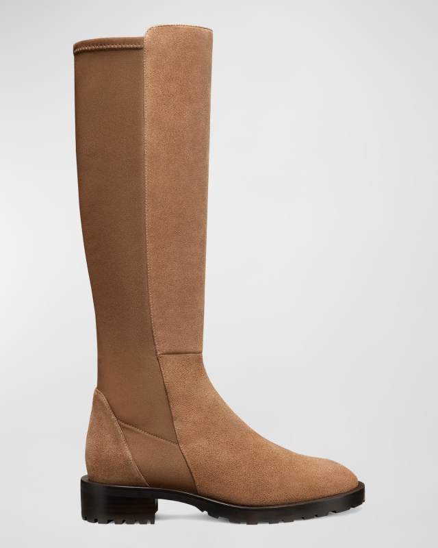 5050 Suede Stretch Knee Boots