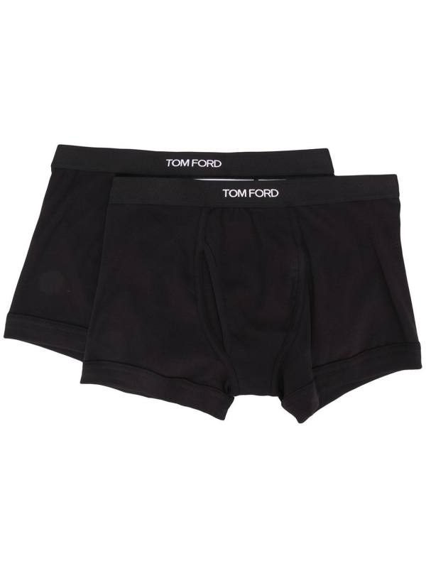 two-pack logo waistband boxers