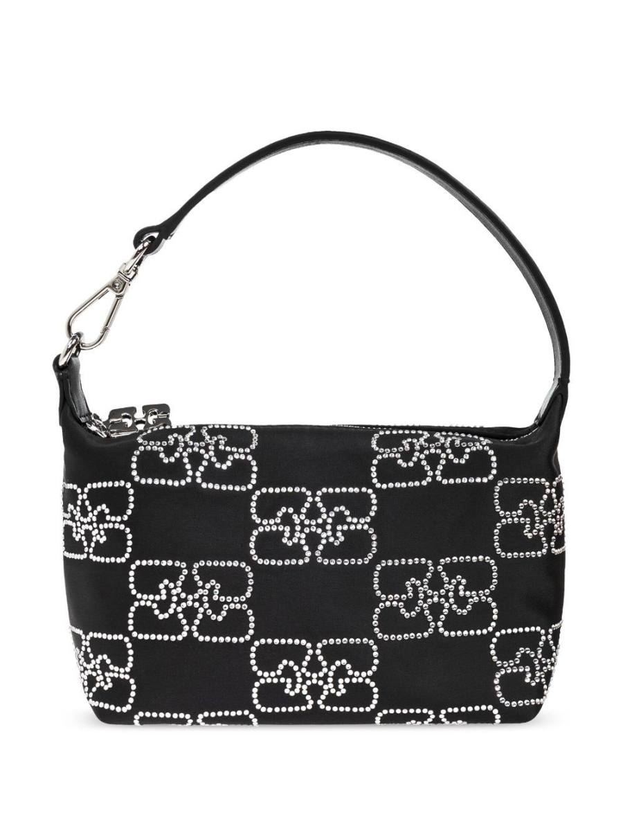 crystal-embellished handbag