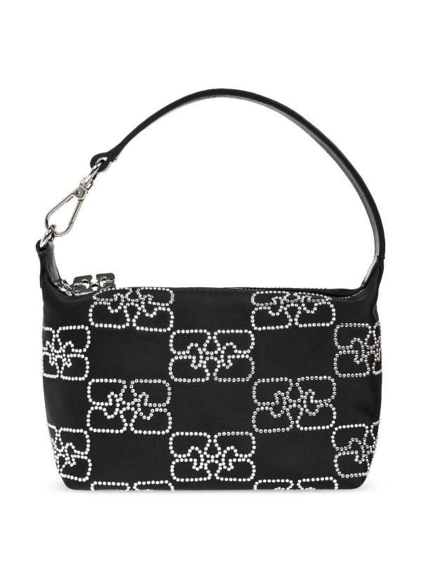 crystal-embellished handbag