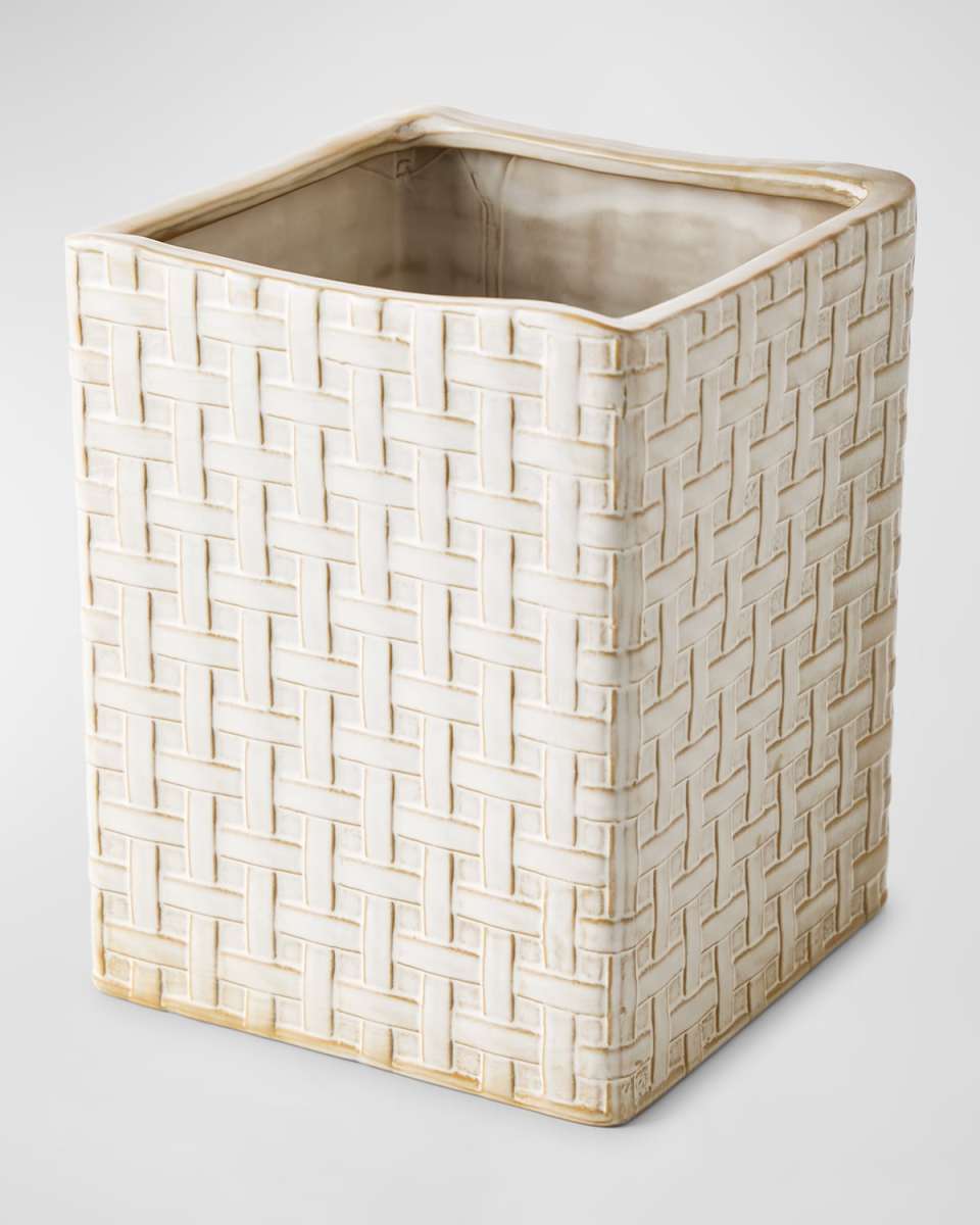 Cane Wastebasket