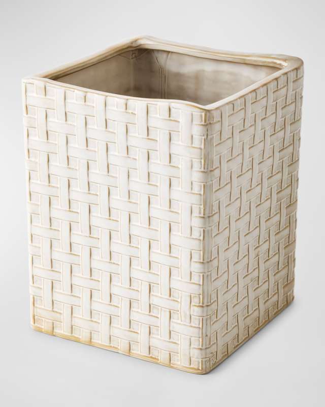 Cane Wastebasket