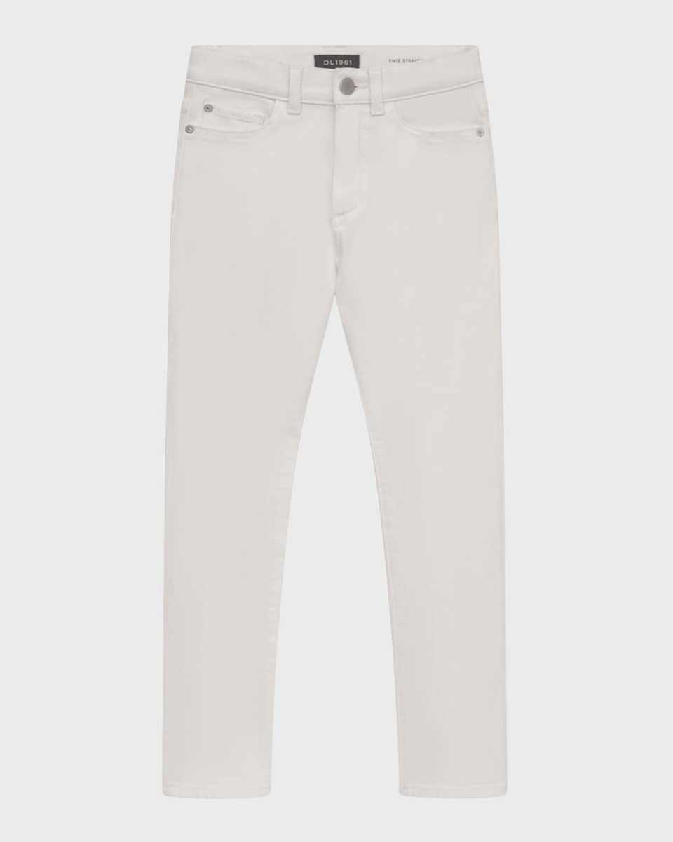 Emie High-Rise Straight-Leg Jeans, Size 7-16