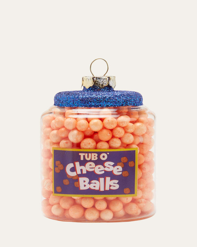 Cheese Balls Holiday Ornament