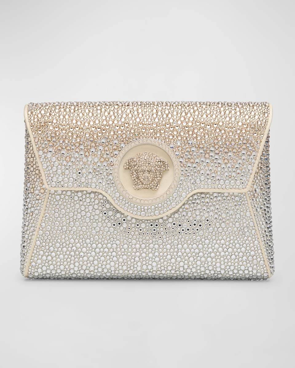La Medusa Mini Embellished Clutch Bag