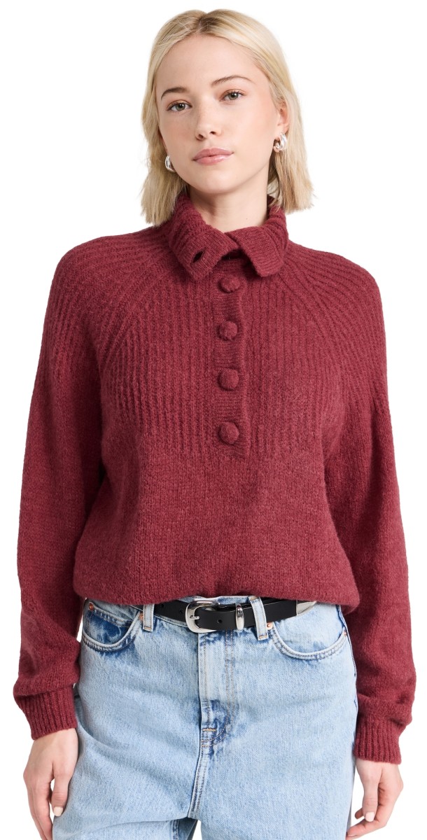 Nation LTD Tobi Sweater Curtain Call