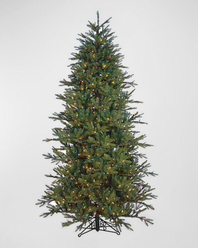 10' Slim Alaskan Deluxe LED Prelit Christmas Tree