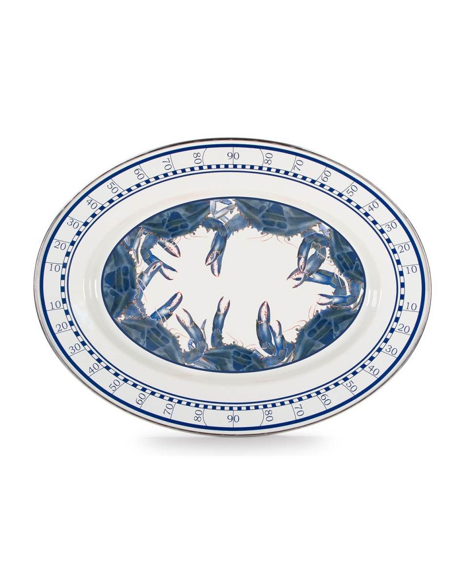 Crab House Oval Platter