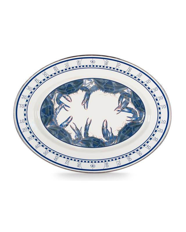 Crab House Oval Platter